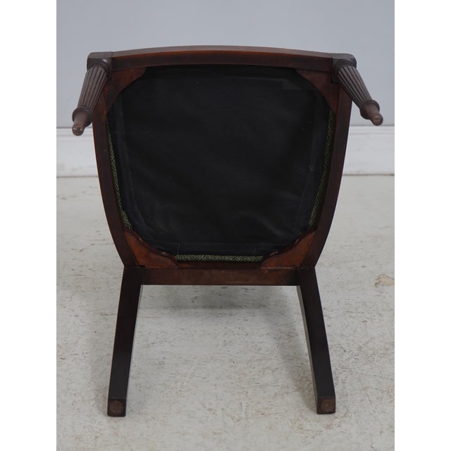 Vintage Mahogany Balloon Back Sheraton Side Chair For Sale - Image 18 of 18