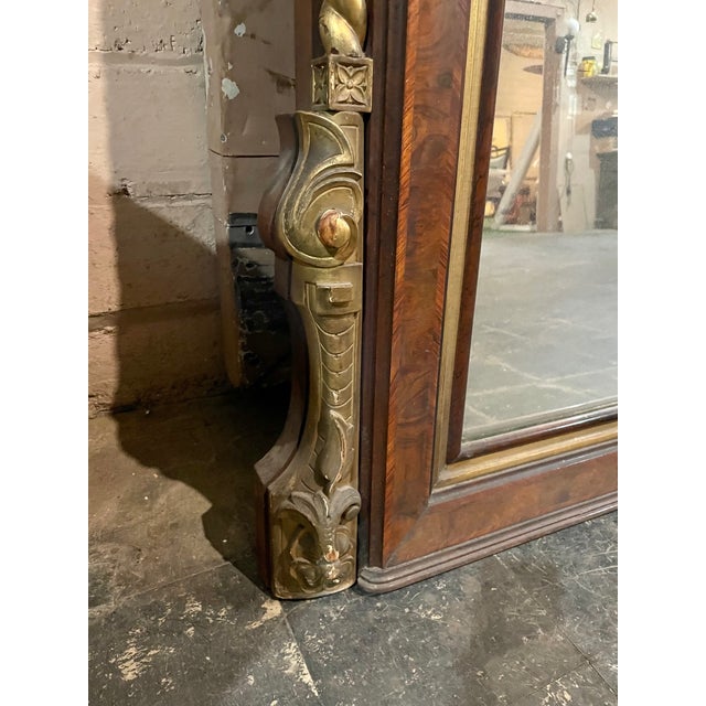 Large Antique Pier Mirror For Sale In Buffalo - Image 6 of 12