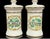 Pair of Vintage Apothecary/Pharmacy Jars With Lids For Sale - Image 9 of 9