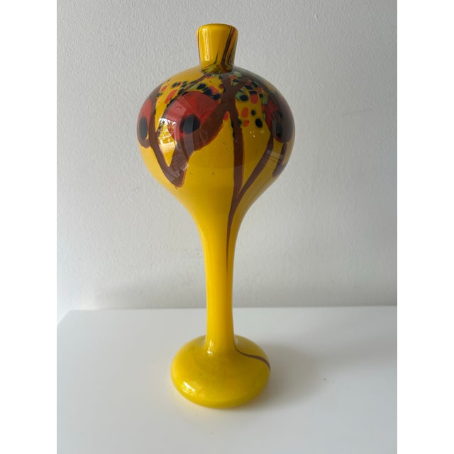 Late 20th Century Ioan Nemtoi Hand Blown Glass Sculpture, Signed For Sale - Image 9 of 9