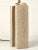 Pottery lamp by Marianna Von Allesch. Overall Measurements: Height to top of harp: 29.75" Width: 6" Depth: 5.5"