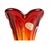 Glass Mid-Century Red and Orange Murano Glass Vase, 1960s-1970s For Sale - Image 7 of 16