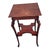 19th Century Solid Cherry Edwardian Two Tier Occasional Table For Sale - Image 11 of 15