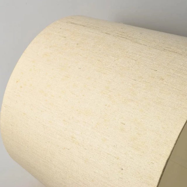 Large Danish White Ceramic Table Lamps from Soholm, 1960s, Set of 2 For Sale - Image 9 of 12