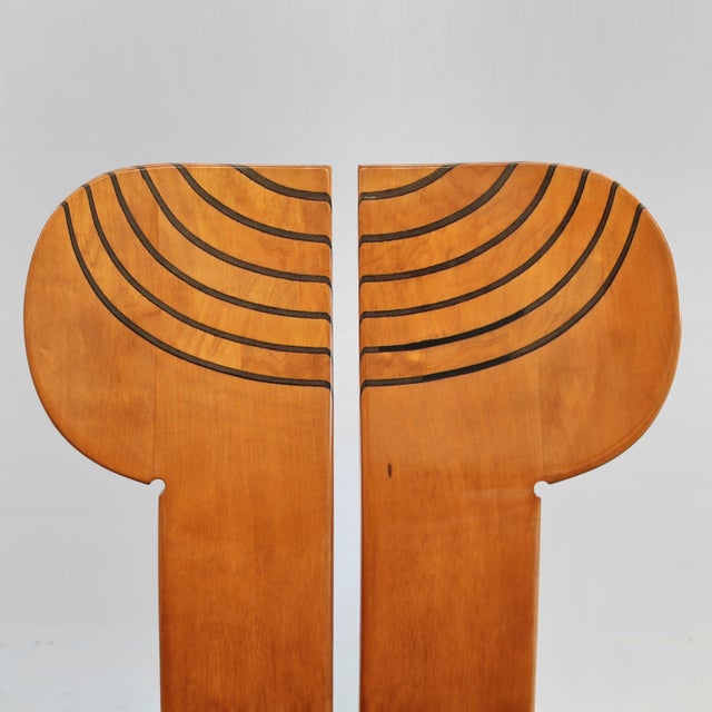 Africa ​​chairs by Tobia Scarpa for Maxalto, 1979, Set of 4 For Sale - Image 14 of 18