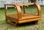 Postmodern Late 20th Century Post-Modern Oak Cantilever Side Table by the Stratford Company - Lou Hodges Style For Sale - Image 3 of 7