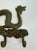 Vintage Cast Iron Dragon Wall Hook Rack With Four Hooks For Sale In Little Rock - Image 6 of 7