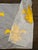 This is a late 20th century vintage French Fleur-de-Lis flag. It features three gold embroidered lilies on a white...
