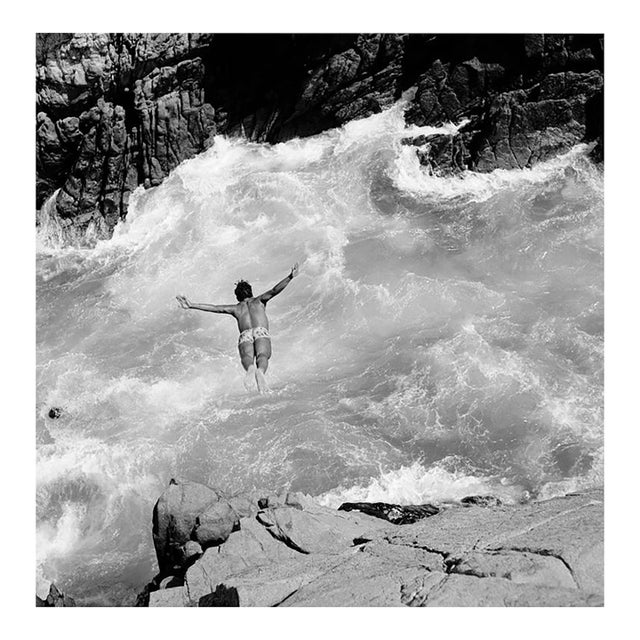 'Pacific Diver' Unframed Archival Pigment Print For Sale