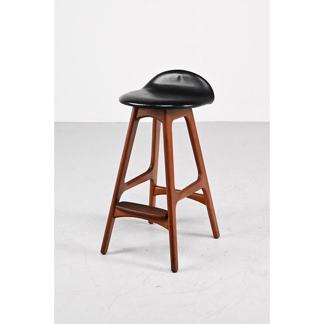 Wood OD-61 Stool by Erik Buck For Sale - Image 7 of 14