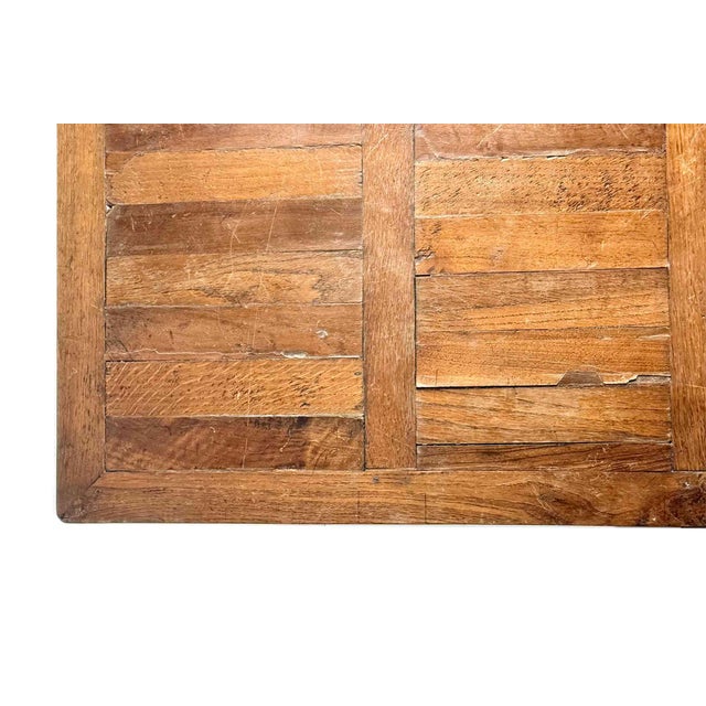 Antique French Louis-Philippe walnut writing table or desk, hall table dating back to the 19th century. It features a...