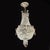 Hollywood Regency Crystal Beaded Chandelier W/ Gilt Bronze Fittings by Baccarat For Sale - Image 16 of 18