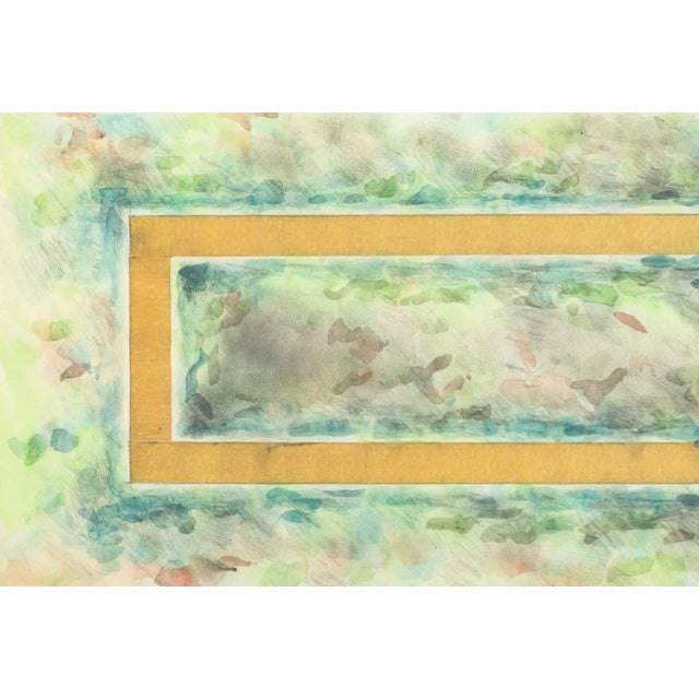 Abstract Expressionism Joseph Gardella Geometric Abstraction Mixed Media For Sale - Image 3 of 7