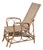 Art Nouveau Wicker and Bamboo Lounger, 1890s For Sale