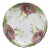 French Majolica Poppies Plate Luneville, Circa 1910 For Sale