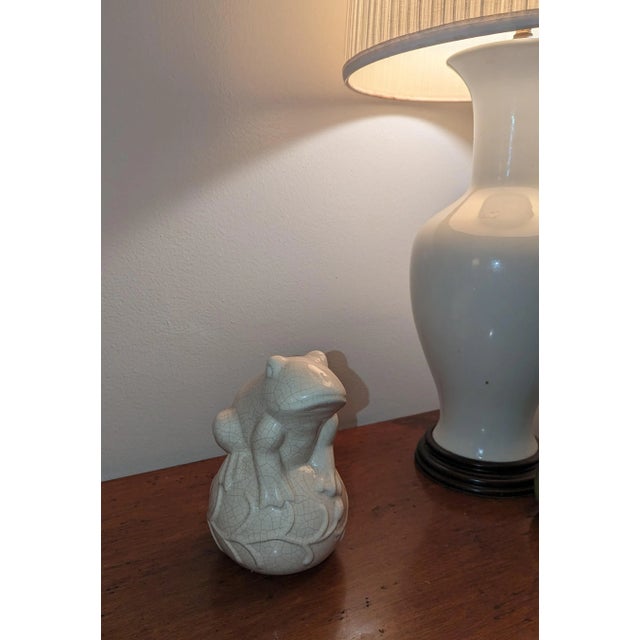 1990s '90s Frog on a Stylized Ball For Sale - Image 5 of 5