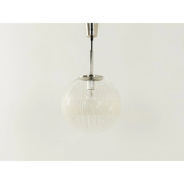 Mid-Century Modern Ceiling Lamp from Leclaire & Schäfer For Sale - Image 3 of 7