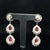 Platinum Double Dangle Diamond Halo Gubelin Certified Red Ruby Earrings- 2 Pieces For Sale - Image 4 of 16