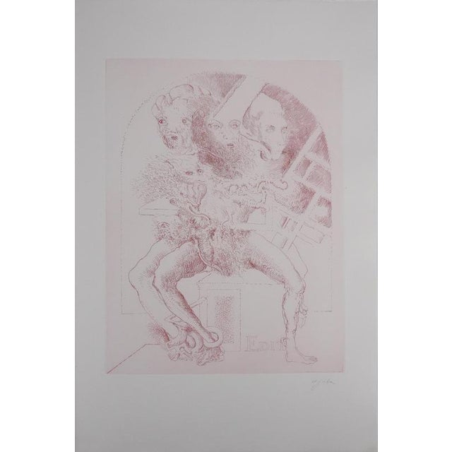 Popovic Ljuba, And the Major of Immensity, Engraving For Sale - Image 10 of 10