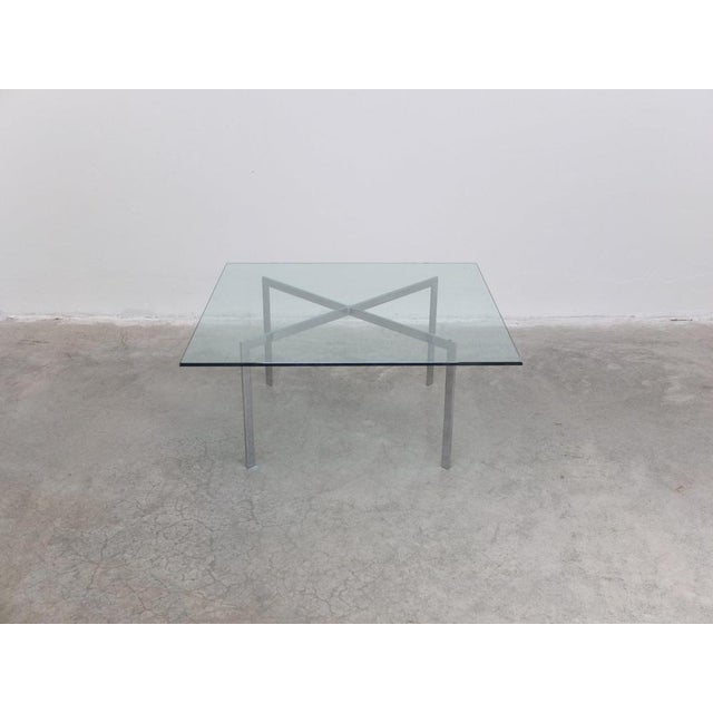 Glass Barcelona Coffee Table by Mies van der Rohe for Knoll, 1929 For Sale - Image 14 of 14