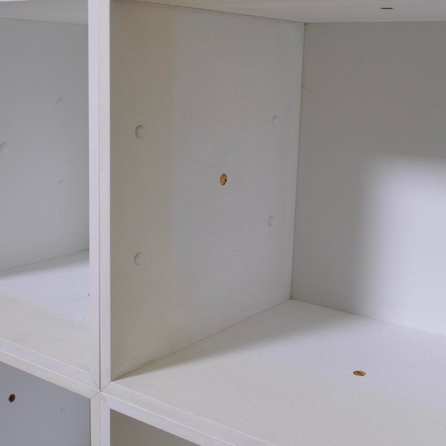 White Original Modular Cube Bookcase, 1970s, Set of 10 For Sale - Image 8 of 18