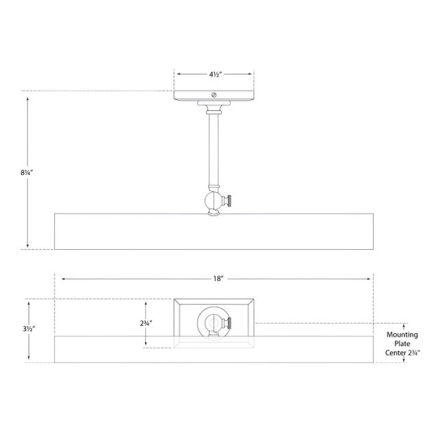 Visual Comfort Chapman & Myers for Visual Comfort Signature 18" Cabinet Maker's Picture Light in Polished Nickel For Sale - Image 4 of 4