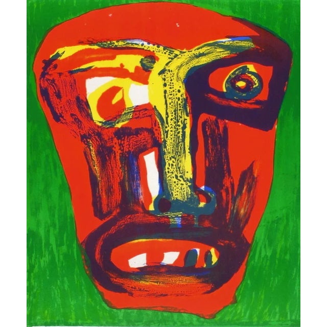 Bengt LINDSTROM GALERIE ARIEL 1978 original lithograph poster on matt poster paper signed in the plate 28.3 x 18.9 in in...