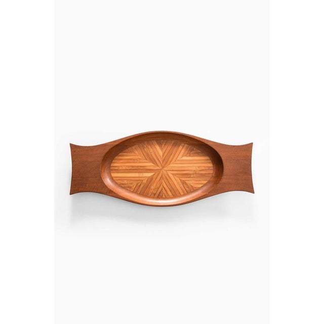 Scandinavian Modern Tray in Teak attributed to Jens Quistgaard, 1950s For Sale - Image 3 of 6