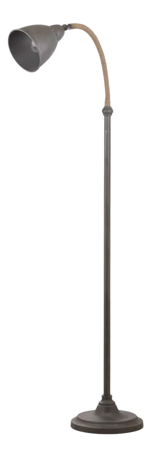 60-Inch H Floor Lamp - Dark Grey
