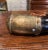 Copper 19th Century French Mounted Drinking Horn With Engraved Brass and Tassels For Sale - Image 8 of 10