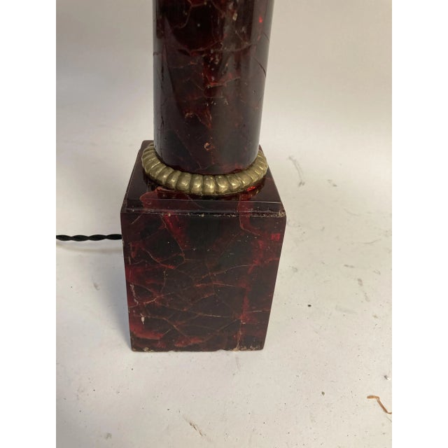 1970s Fractal Resin Lamp by Marie-Claude De Fouquières For Sale - Image 5 of 7