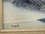Mid 20th Century 50's Vintage Winter Landscape Oil on Canvas For Sale - Image 5 of 9