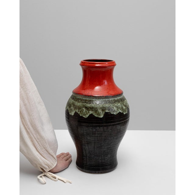20th Century German Ceramic Vase For Sale - Image 17 of 18