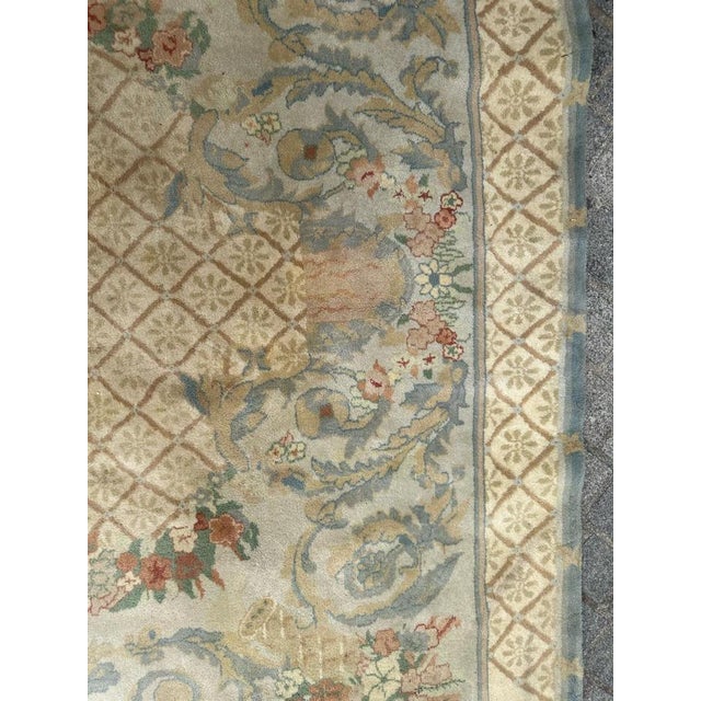 Mid-Century CNA Savonnerie Rug, 1960s For Sale - Image 6 of 18
