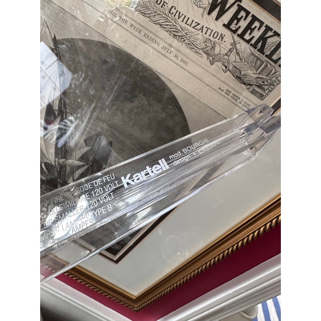 Kartelle Bourgie Transparent Lamp by Ferruccio Laviani For Sale - Image 10 of 12