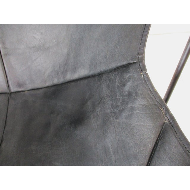 Leather Butterfly Sling Chair by Hardoy - Jorge Ferrari Knoll (A) For Sale - Image 10 of 13
