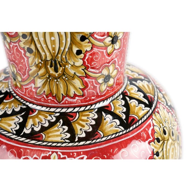 Oriental Flowers Heritage Vase by Deblona For Sale - Image 4 of 17