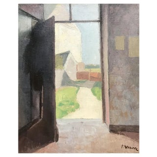 Pierre-Eugene Vibert Open Door, 1916 For Sale