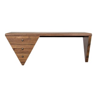 NOIR Tetramo Desk, Dark Walnut