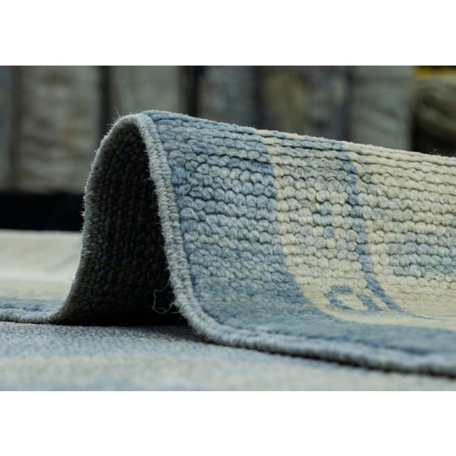 Textile Turkish Oushak Rug 11'8" x 14'11" #18516 For Sale - Image 7 of 8