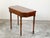 English Regency 1820s Lift Top Console Table with Turned Legs and Arrow Feet For Sale In Atlanta - Image 6 of 12