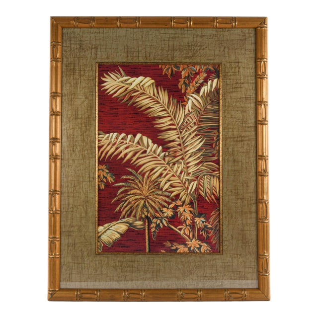 Framed Samuel Blanco Tropical I Print For Sale