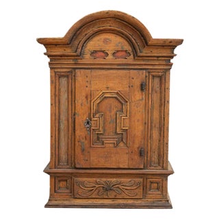 Early 19th Century Swedish Wall Cabinet from Stockholm For Sale