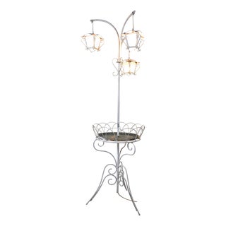 Vintage Fioriera Lamp, 1950s For Sale