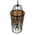 16 Light Wrought Iron Lantern For Sale