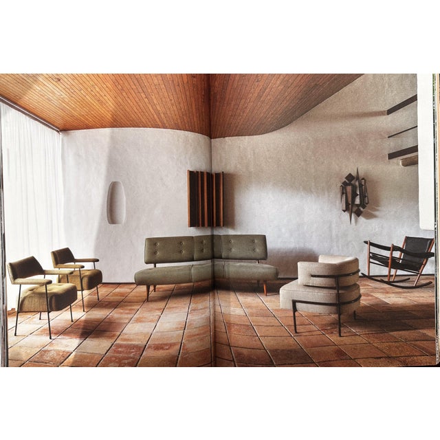 Brazilian Modern Pair of Armchairs in Metal & Nubuck Leather by Joaquim Tenreiro, 1950s – Lot 322 For Sale - Image 13 of 14