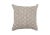 Decorative pillow; knife edge; hidden zipper closure; 90/10 feather/down insert Dry Clean