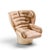 Joe Colombo for Comfort Model 1005 Mid Century Fiberglass and Leather Elda Lounge Chair For Sale - Image 9 of 10
