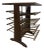 Mid Century Modern Spindle Magazine Rack Table For Sale