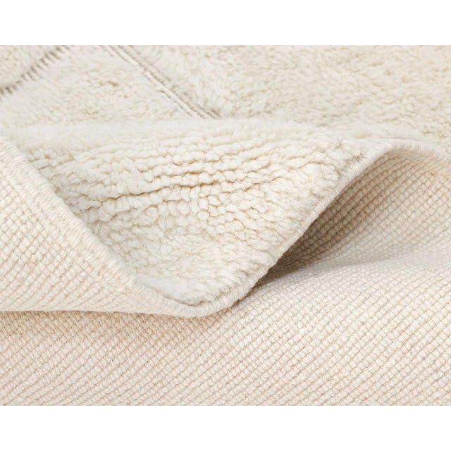 Hand-Knotted Wool Premium Rug by Azele Studio For Sale - Image 4 of 9